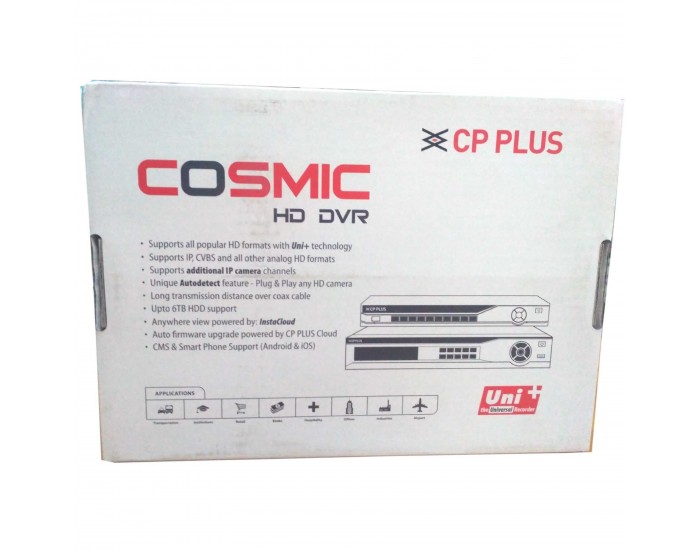 CP PLUS DVR 4CH. H.265 CP-UVR-0401E1-IC2